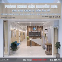 Thiết Kế Phòng Khám Phụ Khoa Bác Sĩ Hòa